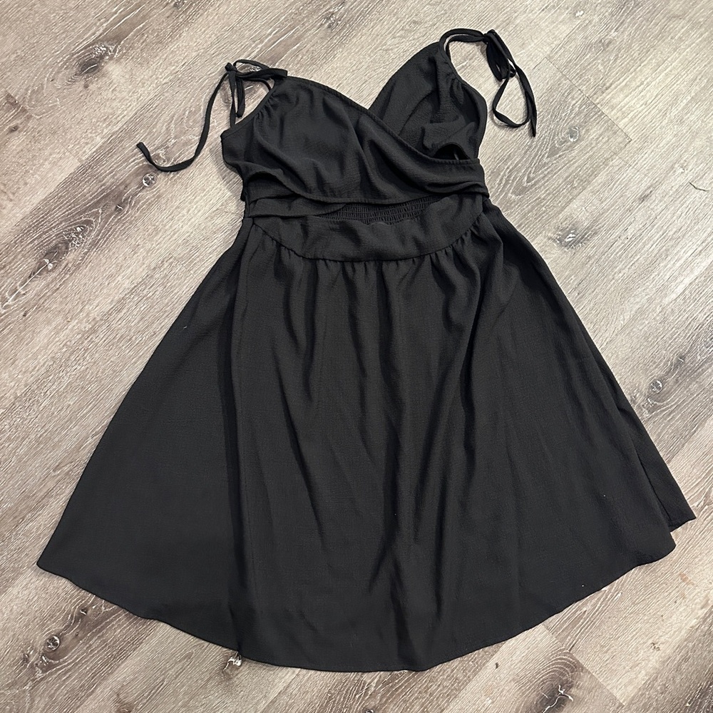 NWOT Black maternity dress
